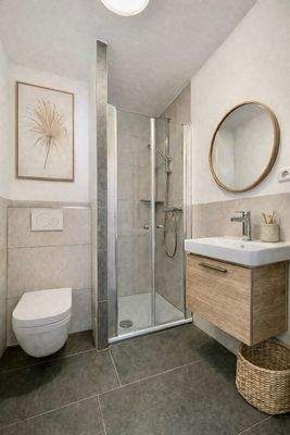 Einrichtungsbeispiel Gäste Badezimmer