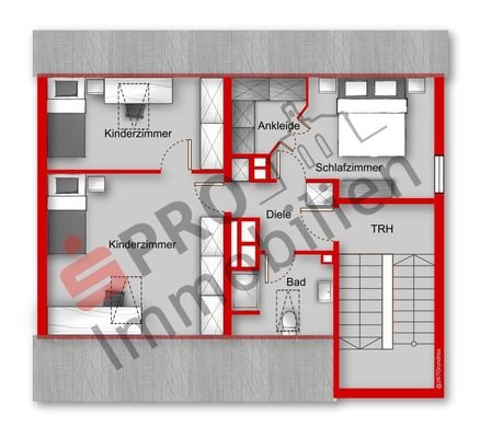 Grundriss Dachgeschoss