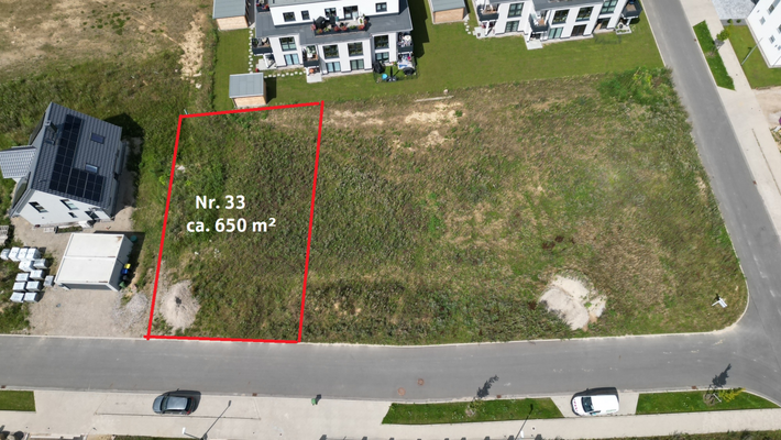 Grdst.-Nr. 33 mit Markierung