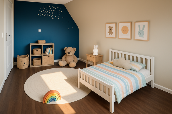 Kinderzimmer visualisiert OG