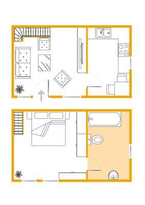 Grundriss Hinterhaus