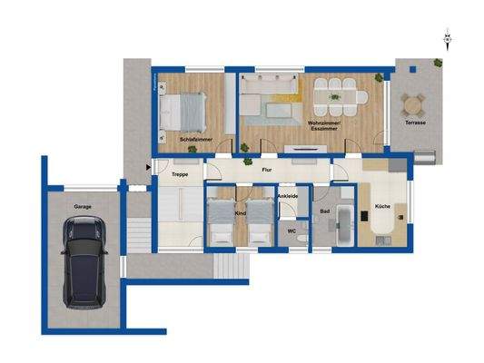 Grundriss Erdgeschoss