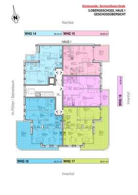 Haus 1 - 3. Obergeschoss