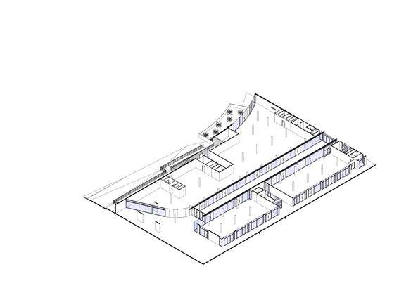3D Grundriss Passage