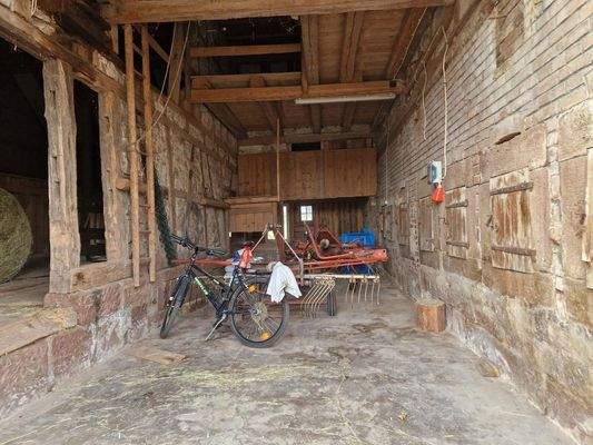 Scheune Innenansicht