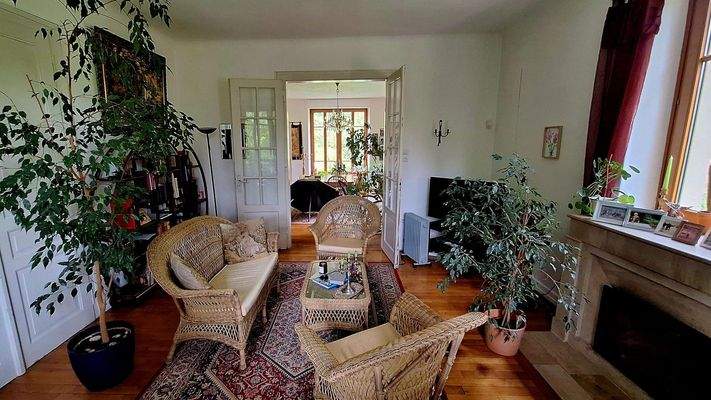 Salon im Erdgeschoss 