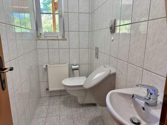 Gäste-WC im Erdgeschoss