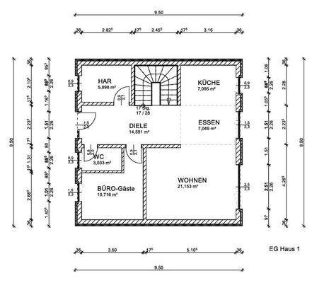 Grundriss Erdgeschoss