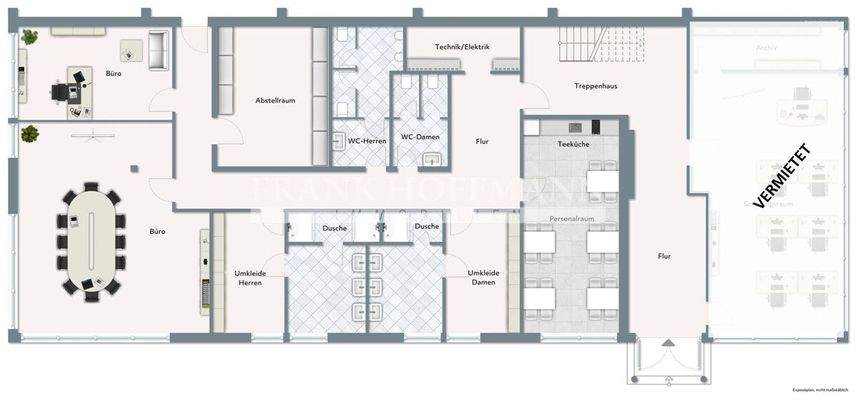 M0877 Grundriss EG - Büro