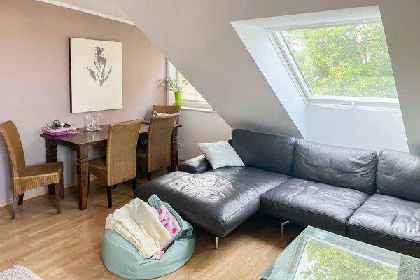 Wohnzimmer mit Veluxfenster