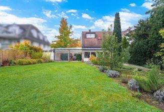 Hausansicht vom Garten