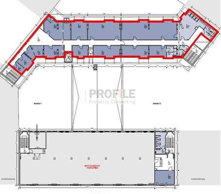 Grundriss 4. OG ca, 597 m²