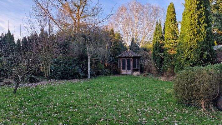 Das Baugrundstück am 19.03.2026