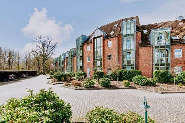 Ansicht auf die Wohnanlage