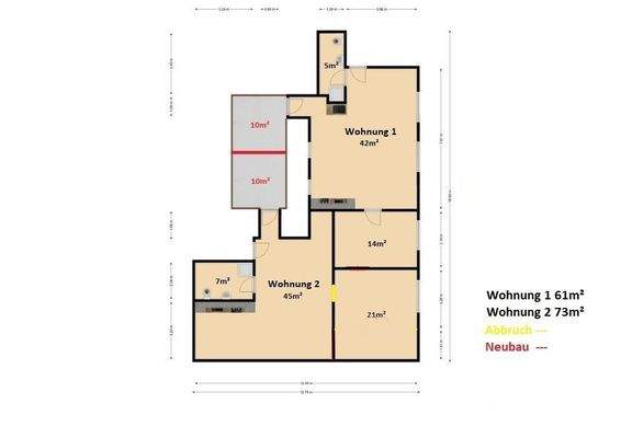 Grundriss Dachgeschoss links