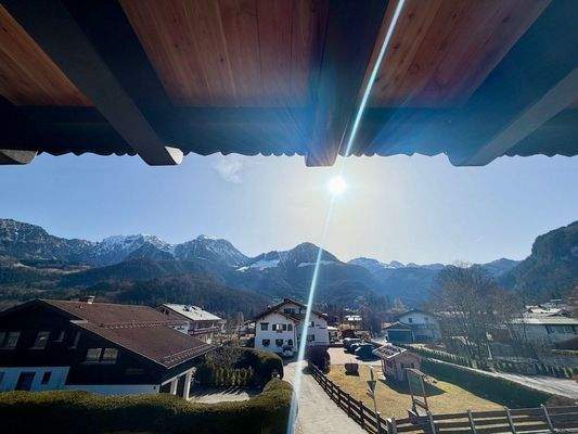 Sonnenblick vom Balkon