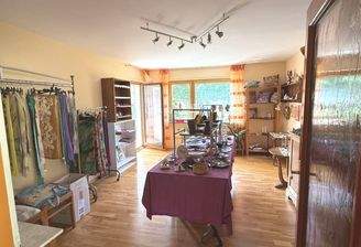 Wohnzimmer im EG mit Gartenzugang