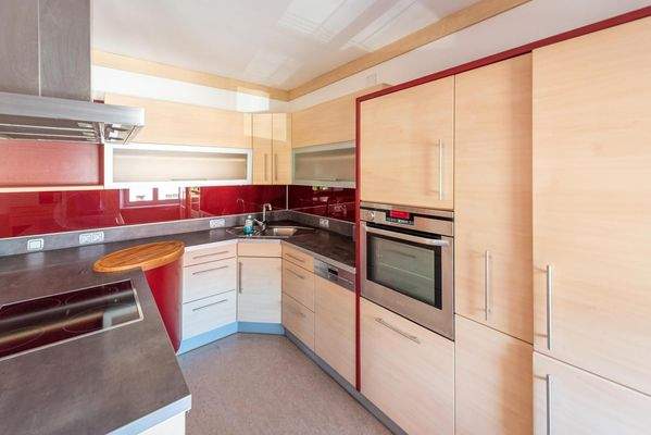 Küche große Wohnung