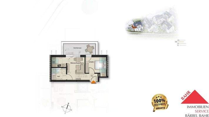 Grundriss Wohnung Nr. 39