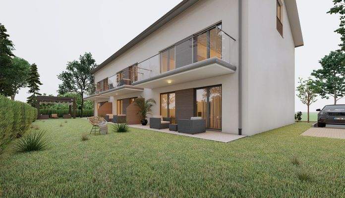 Balkon, Terrasse und Garten