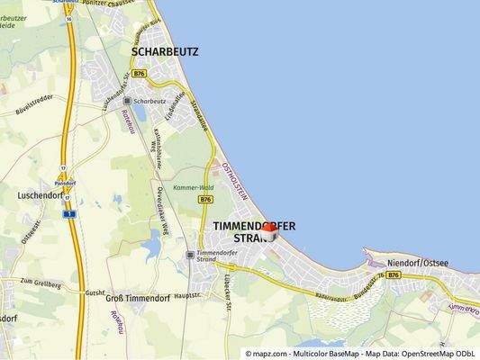 Geolyzer Kartenausschnitt