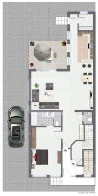 Grundriss Haupthaus Erdgeschoss