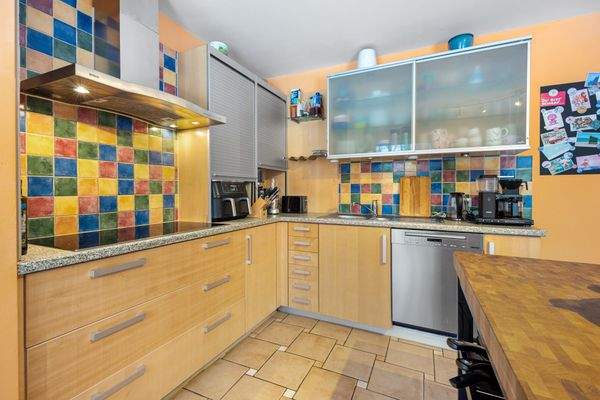 ansprechende Einbauküche