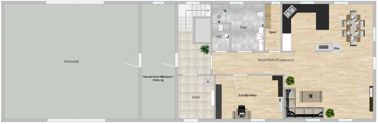 Grundriss Erdgeschoss