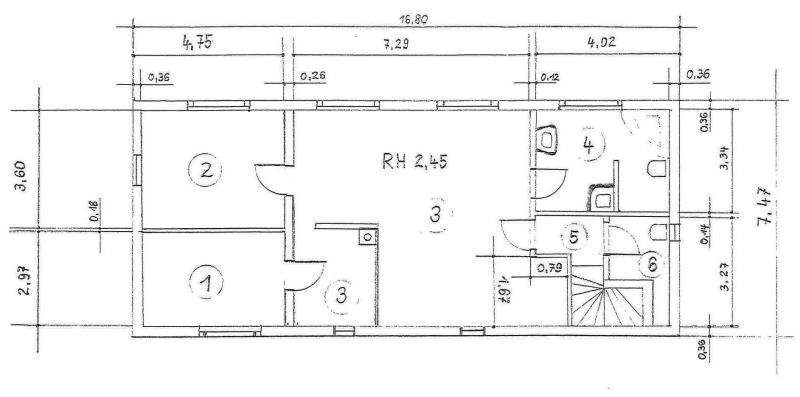 Grundriss Obergeschoss