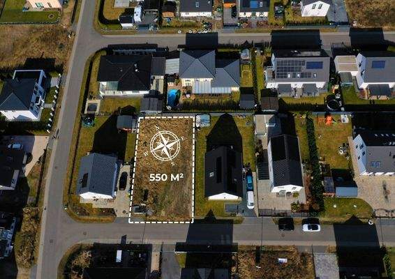 Grundstücksausrichtung