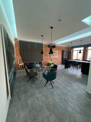 Aufenthaltsraum mit Küche