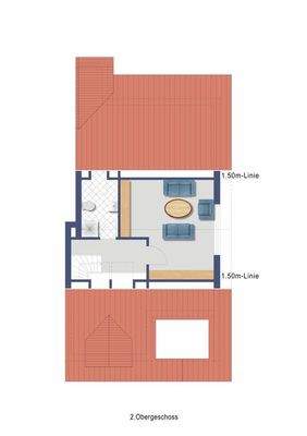 Grundriss 2D WE33 - DG1