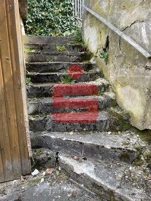 Treppe zum Garten
