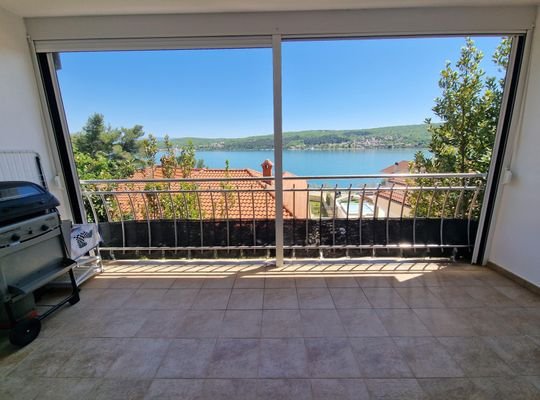 Insel Krk - Apartment mit Meerblick 60 m vom Stran