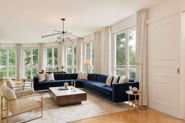 Wohnzimmer_Rendering_Wohnung_Solln