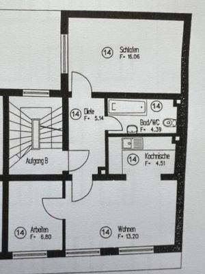 Whg. im 4. OG mit ca. 50,1 qm