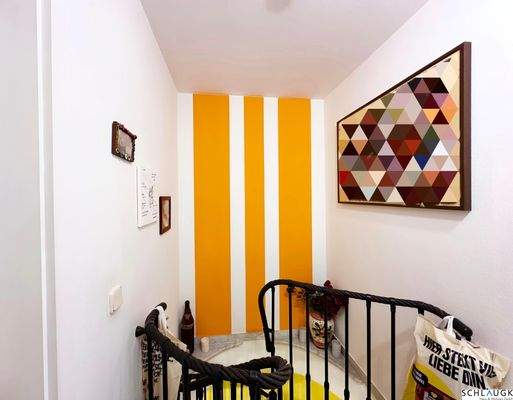 Treppe vom KG - EG Wohnung