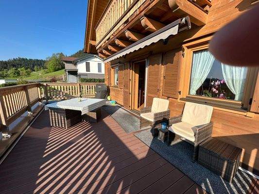 Großer Südwest-Balkon zum Genießen