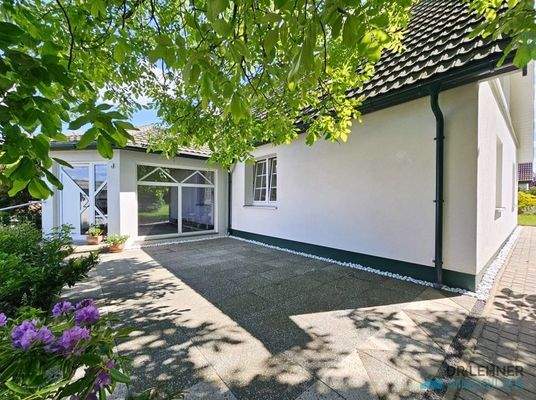 Terrasse direkt am Haus