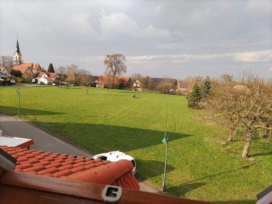 Blick aus dem Fenster