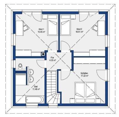 Obergeschoss Alternative