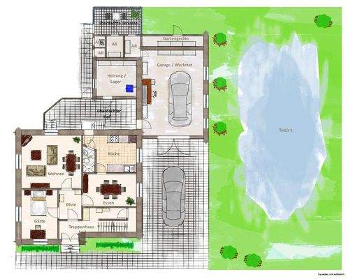 Grundriss Erdgeschoss