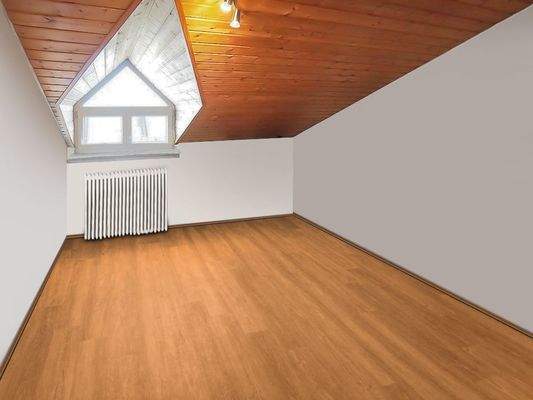 Esszimmer - ditigal leergeräumt