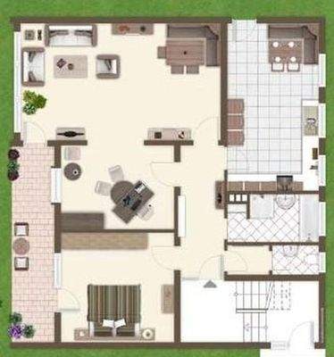 Grundriss Erdgeschoß