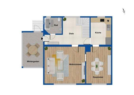 Grundriss Erdgeschoss