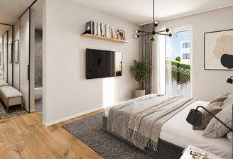 Visualisierung Schlafzimmer 