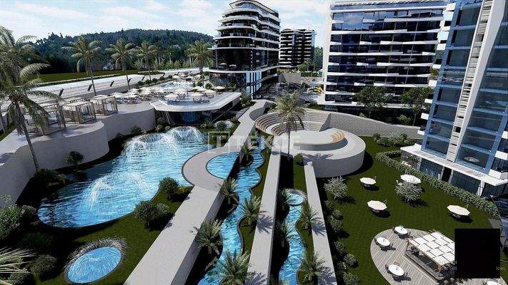 Apartments with Extensive Facilities Close to Sea in Alanya