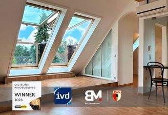 Offenes Appartement mit stilvoller Gestaltung
