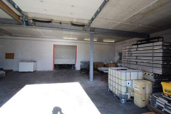 Sektionaltorabtrennung Süd