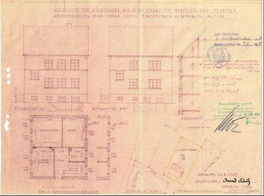 25-485_Grundrissplan und Ansicht